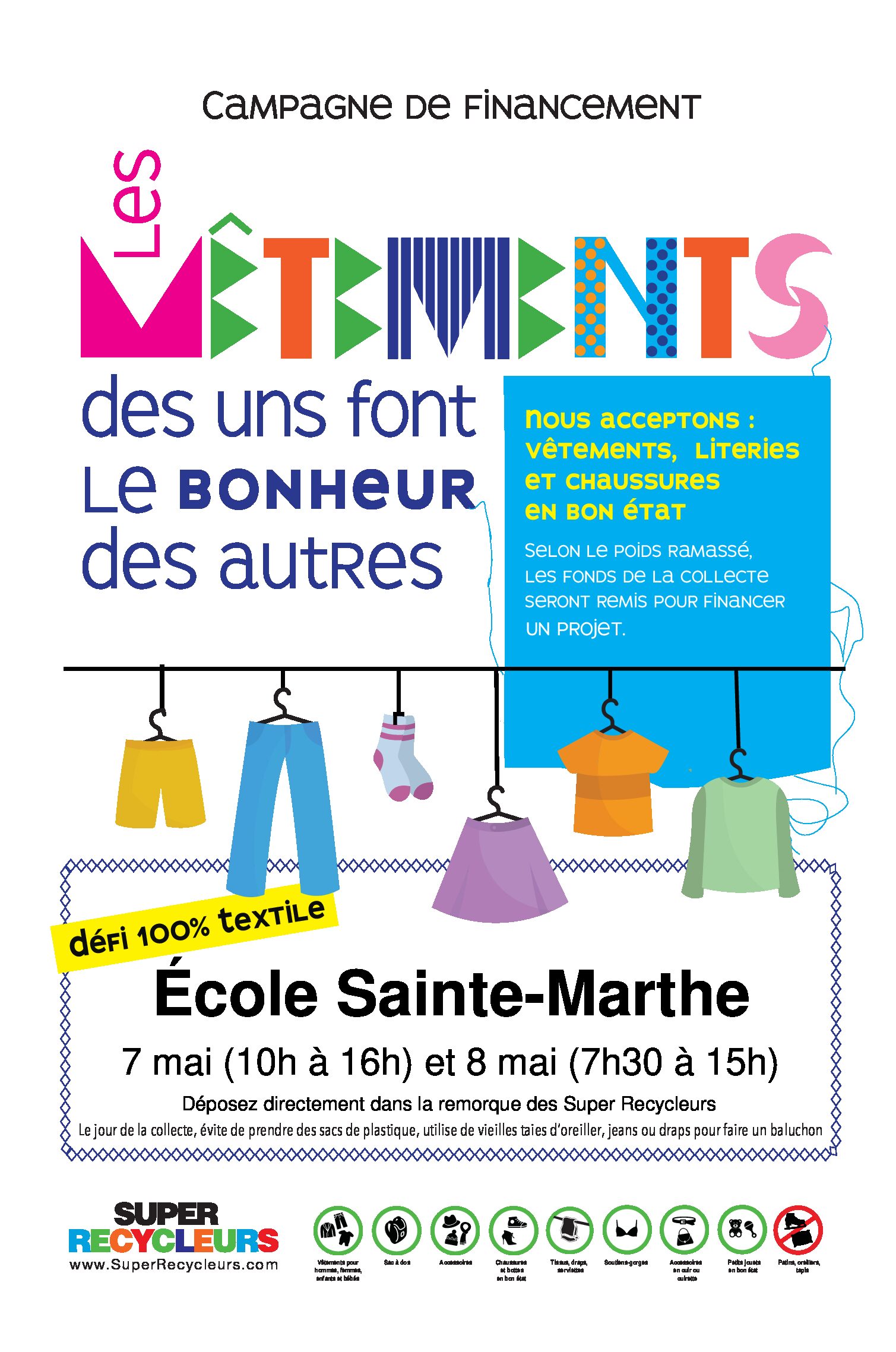 École Sainte-Marthe – Campagne de financement