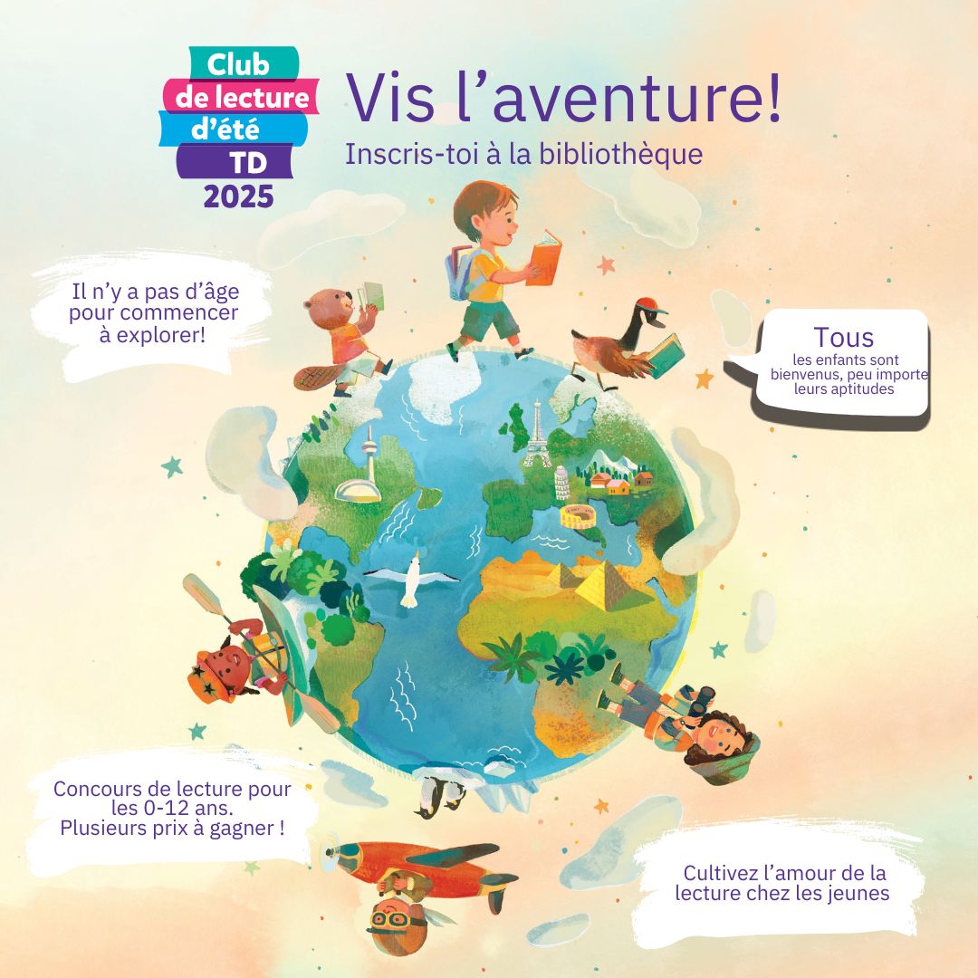 Club de lecture d’été TD 2025 – Enfants (0 à 12 ans) - Très-Saint ...