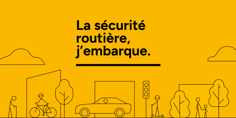 Cyclistes, automobilistes partageons la route !
