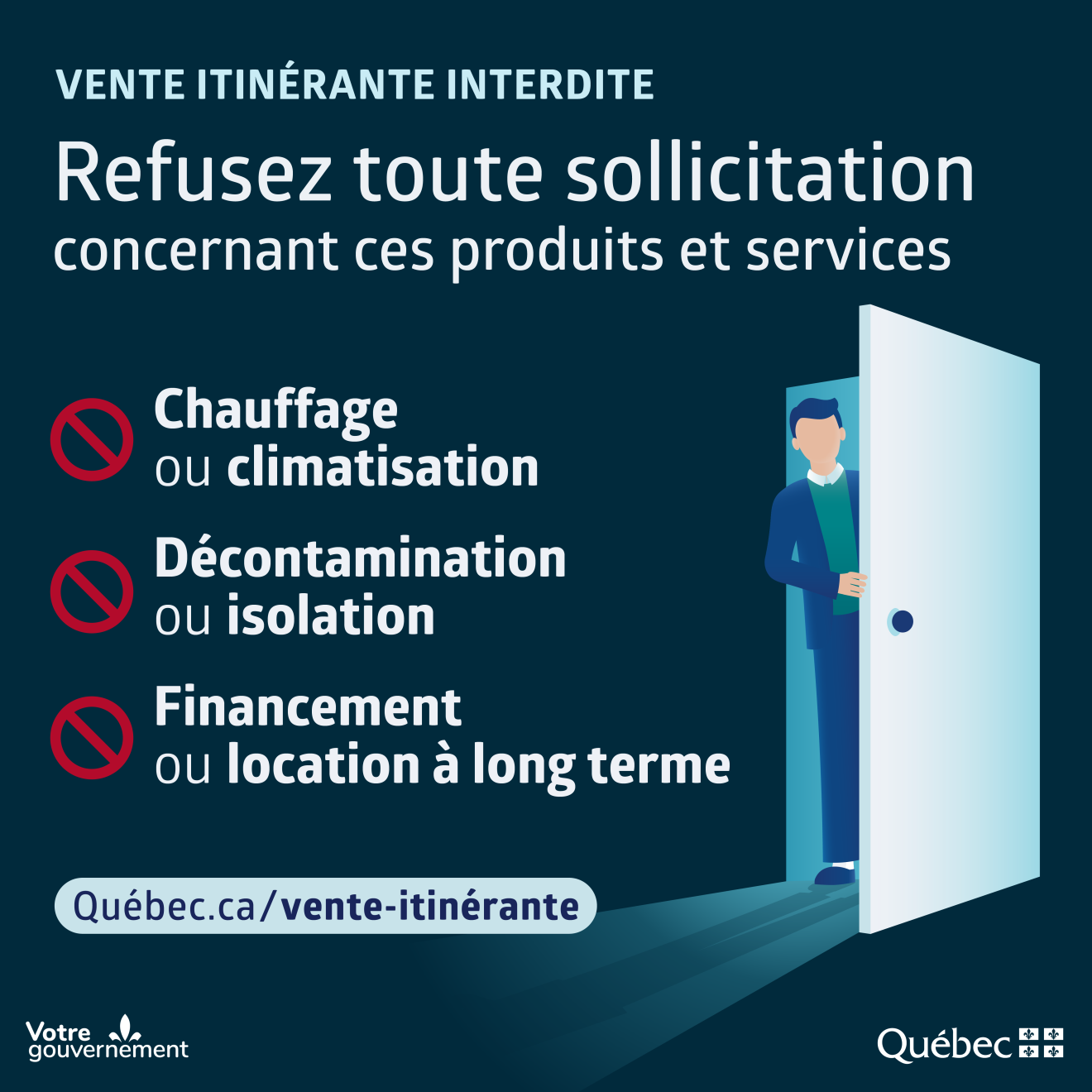 Vendeurs itinérants : Quand faut-il se méfier?
