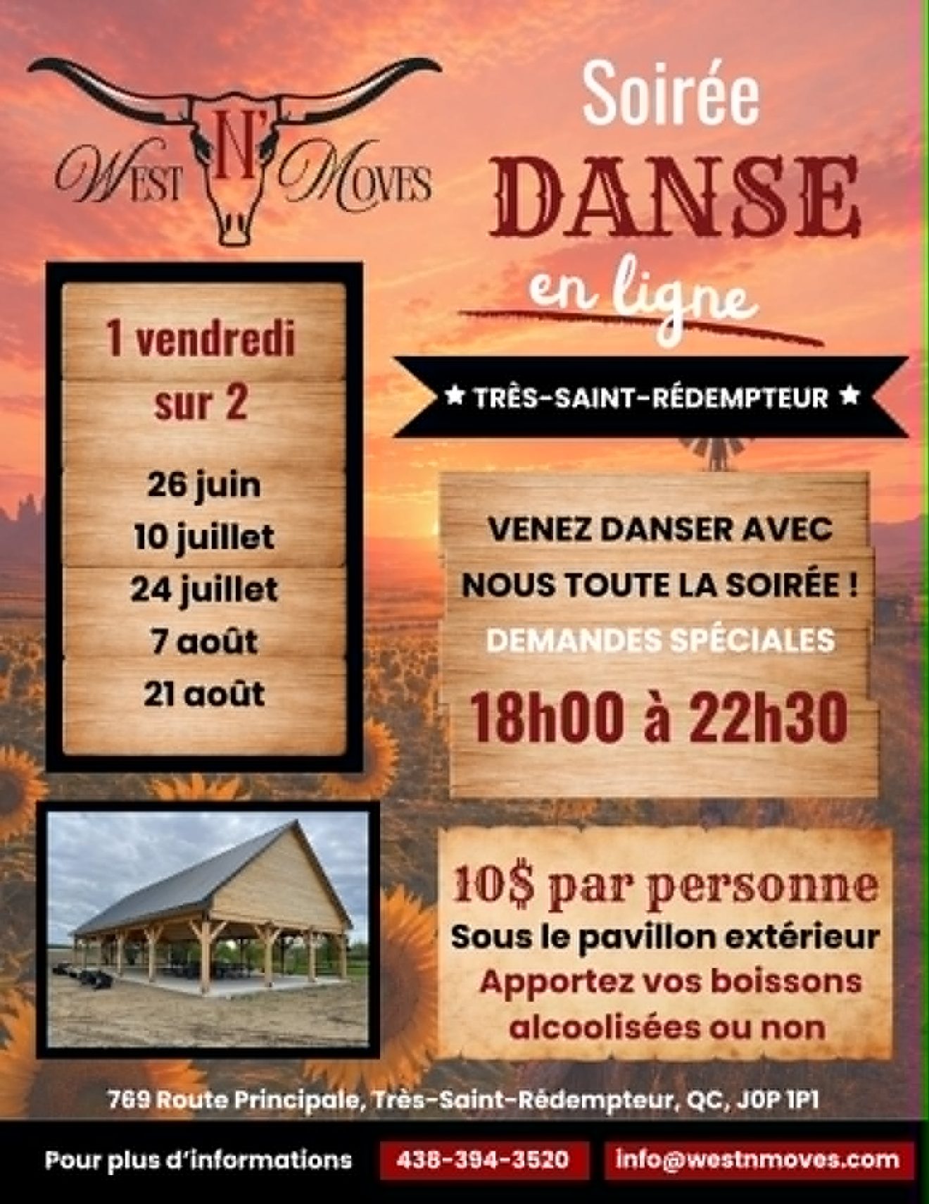 West N’ Moves | Journées spéciales de danse country
