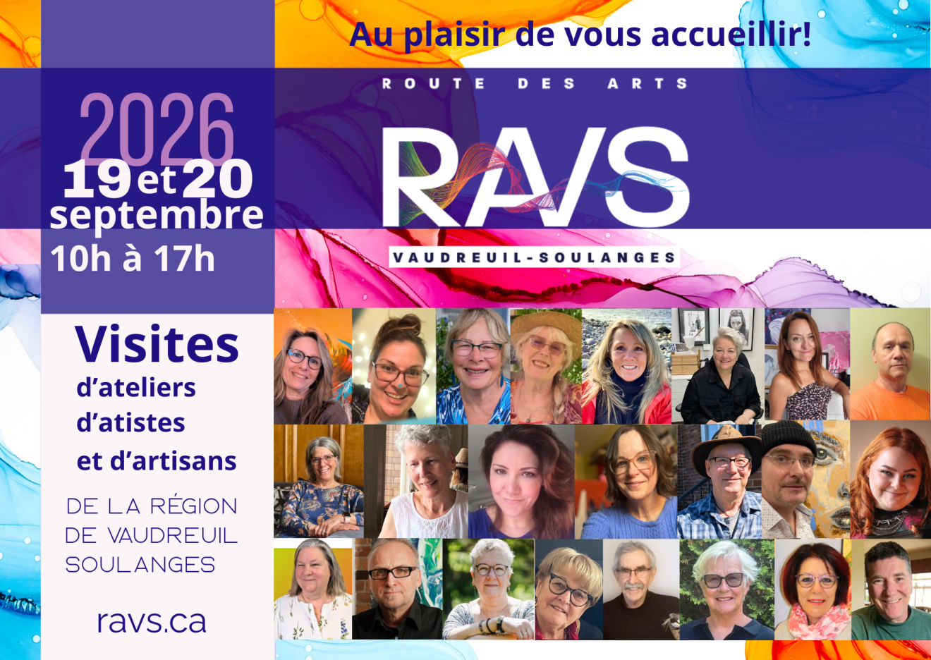 Route des arts de Vaudreuil-Soulanges | 19 et 20 septembre 2026